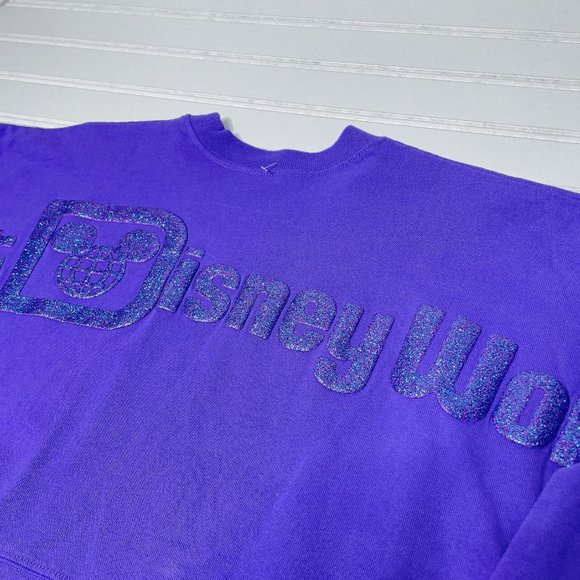 NEW Walt Disney World 2019 Purple Potion Spirit Jersey Sweater Shirt Sz S RARE - Picture 10 of 13